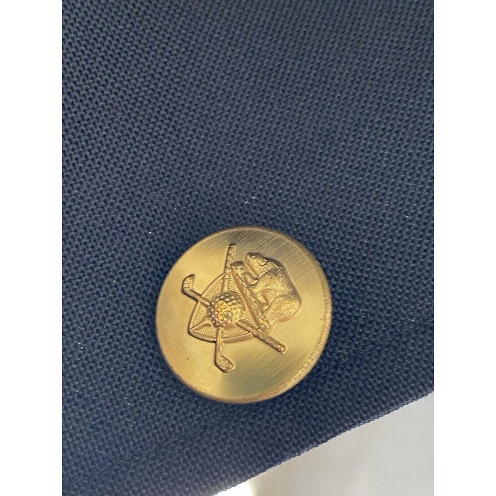 Jack Nicklaus Blazer Men's 46XL Single Breasted 2 Button Golf Club Bear Buttons - Picture 4 of 9